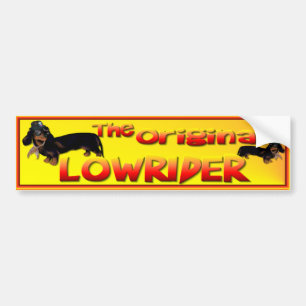 The Original Lowrider Bumper Sticker