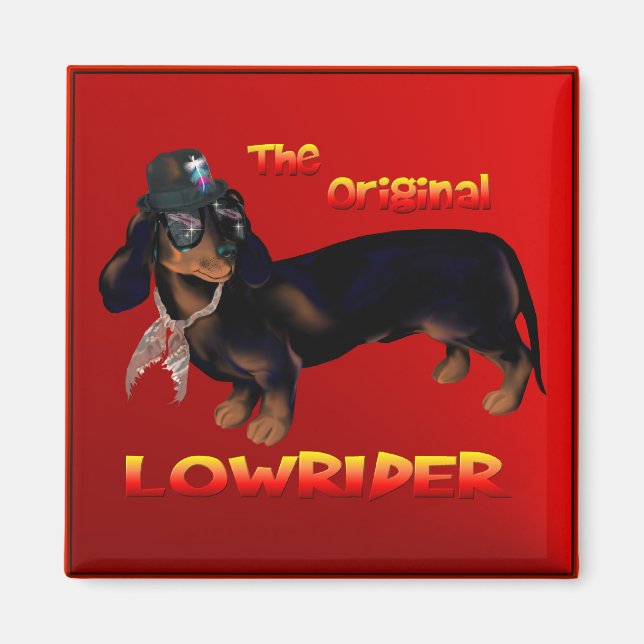 The Original Lowrider Magnet (Front)