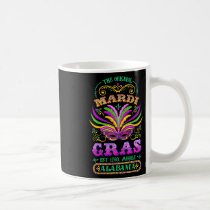 The Original Mardi Gras Mobile Alabyma 1703 Coffee Mug
