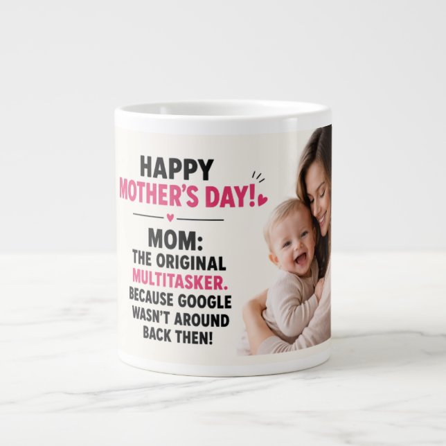 The Original Multitasker,Custom Photo Mug for Mum (Front)
