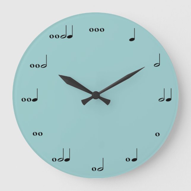 The Original Music Note Clock (Front)