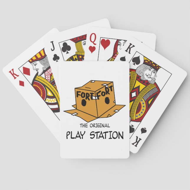 The Original Play Station Playing Cards (Back)