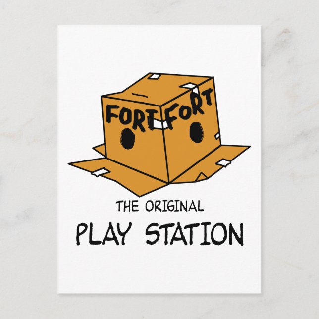 The Original Play Station Postcard (Front)