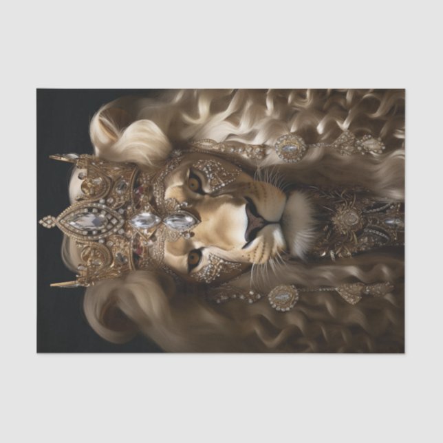 The Original QUEEN of the Jungle Tissue Paper (Front)