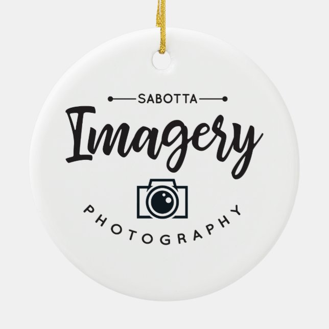 The Original Sabotta Imagery Christmas Ornament (Back)