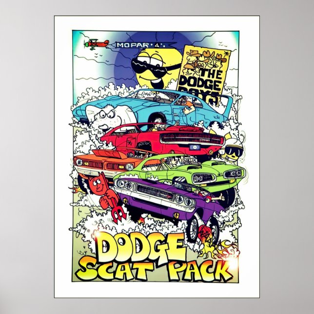 The Original Scat Pak Poster (Front)