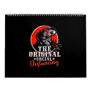 The Original Social Distancing   Cute Welder Gift Calendar