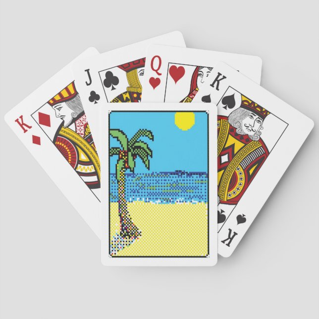 The original Solitaire playing card (Back)