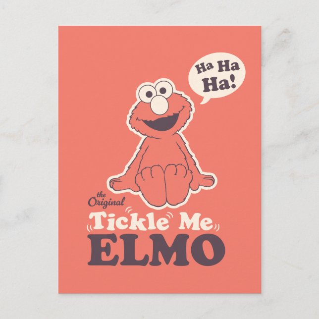 The Original Tickle Me Elmo Postcard (Front)
