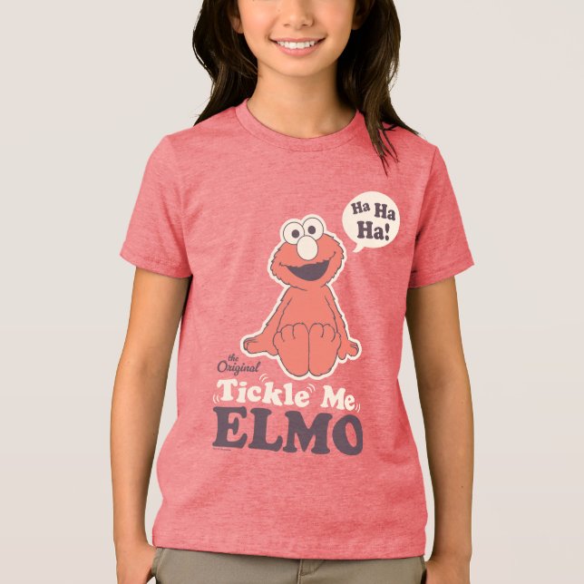 The Original Tickle Me Elmo Tri-Blend Shirt (Front)