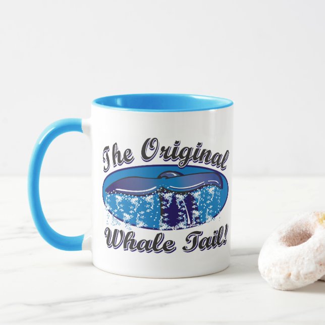 The-Original-Whale-Tail Mug (With Donut)