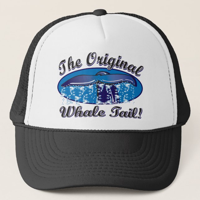 The-Original-Whale-Tail Trucker Hat (Front)
