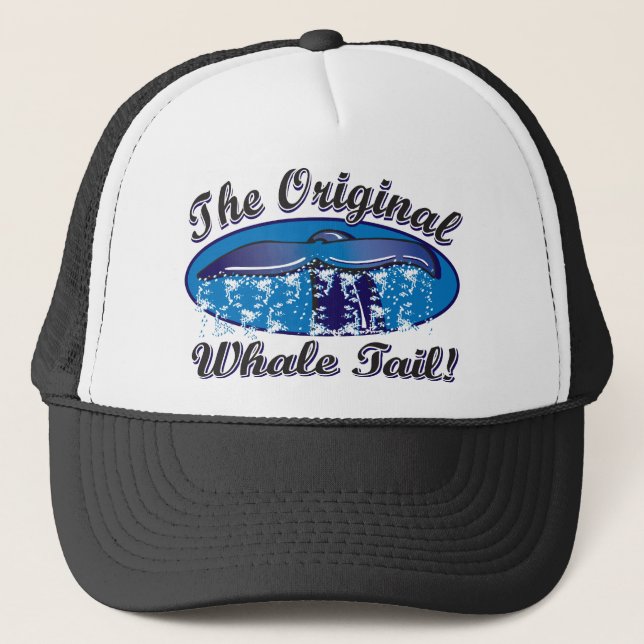 The-Original-Whale-Tail Trucker Hat (Front)