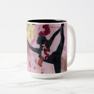 The Original Yoga Girl 2 toned Mug