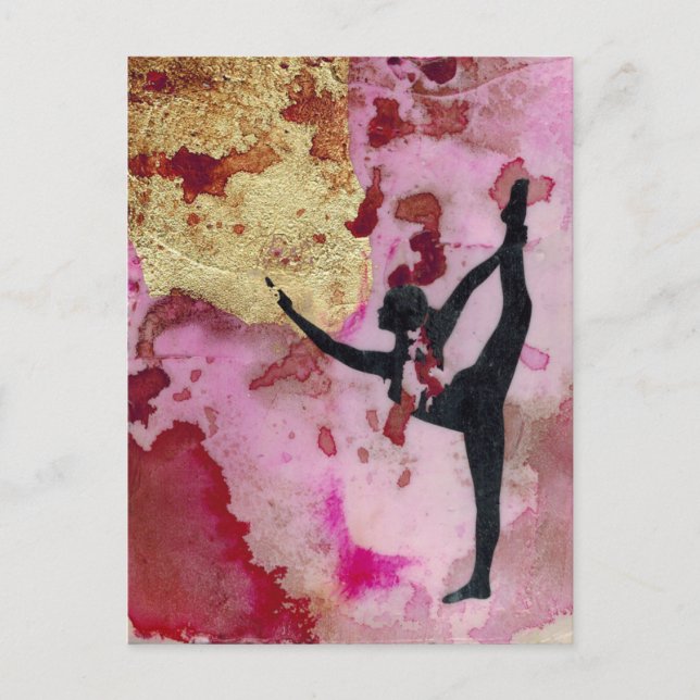 The Original Yoga Girl Postcard (Front)