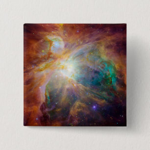 The Orion Nebula 3 15 Cm Square Badge