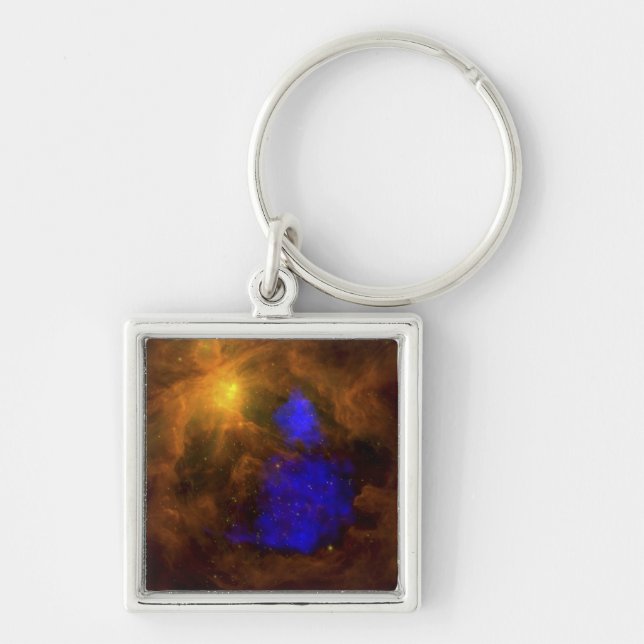 The Orion nebula in the infrared Key Ring (Front)