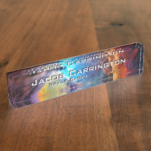 The Orion Nebula Nameplate