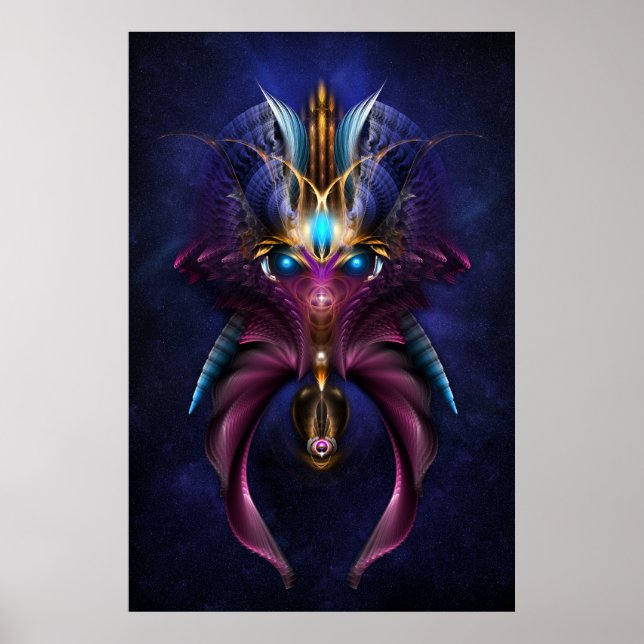 The Orkolon Starfield Archival Wall Poster (Front)