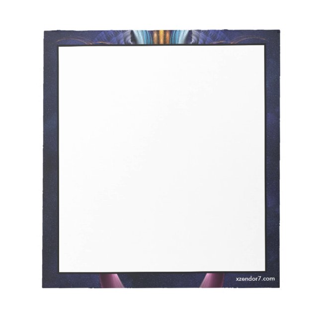 The Orkolon Starfield Notepad (Front)