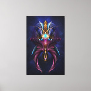 The Orkolon Starfield Stretched Wrapped Canvas