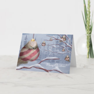 The Ornament Birds Holiday Card