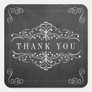 The Ornate Chalkboard Wedding Collection - Seals