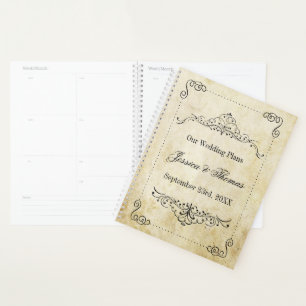 The Ornate Flourish Vintage Wedding Collection Planner