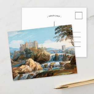 The Orsini Castle   Giovanni Battista Busiri Postcard
