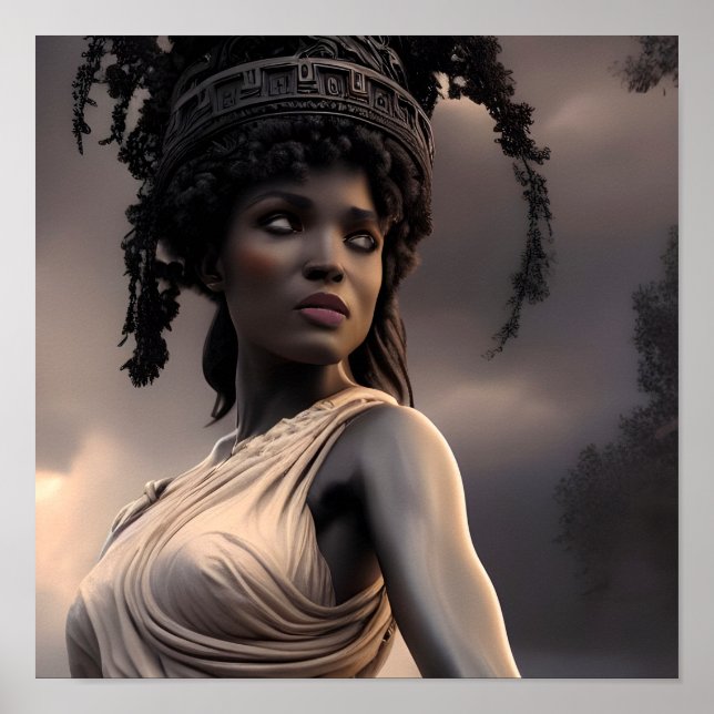 The Oshun Wall Art  (Front)