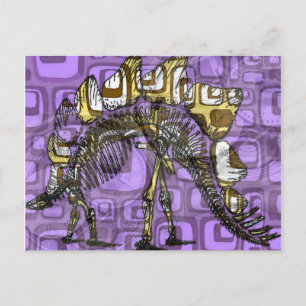 "The other purple dinosaur" Postcard