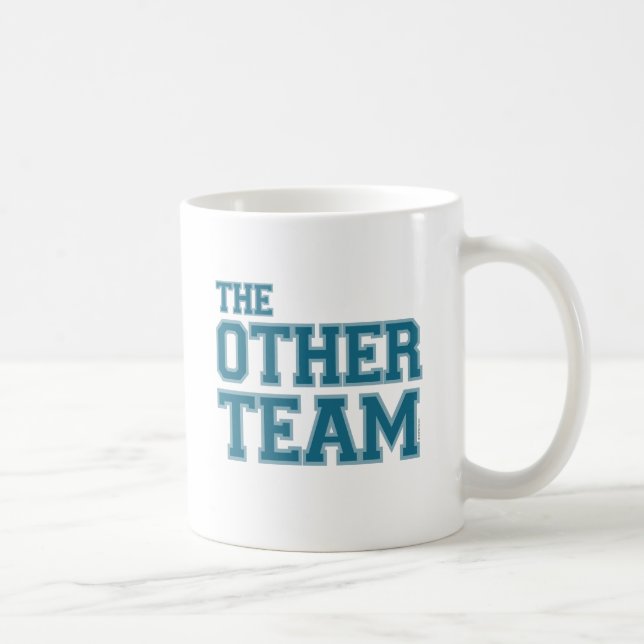 The Other Team (blue) Coffee Mug (Right)