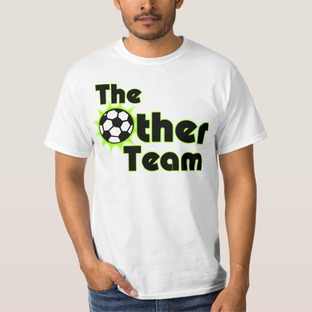 The Other Team Soccer Player Name/Number T-Shirt (Front)