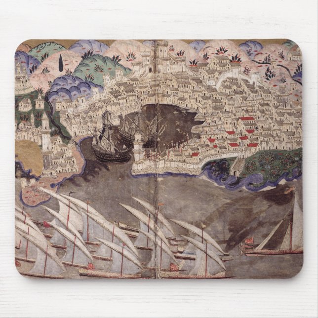 The Ottoman Fleet Mouse Mat (Front)