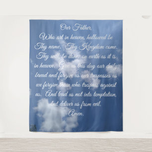 The Our Father Backdrop Tapestry