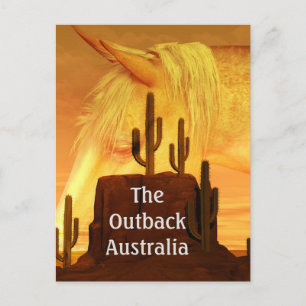 The Outback Australia Postcard