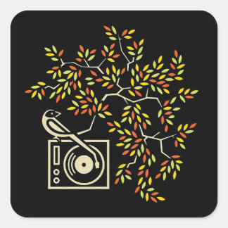 The Outdoor Mix Square Sticker