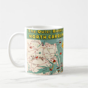 The Outer Banks Map Mug