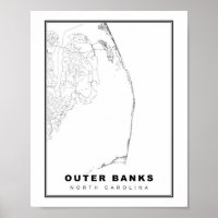 The Outer Banks Map
