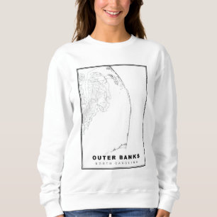 The Outer Banks Map Sweatshirt