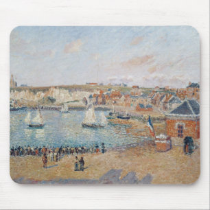 The Outer Harbour at Dieppe, 1902 Mouse Mat