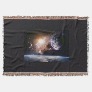 THE OUTER SPACE  THROW BLANKET