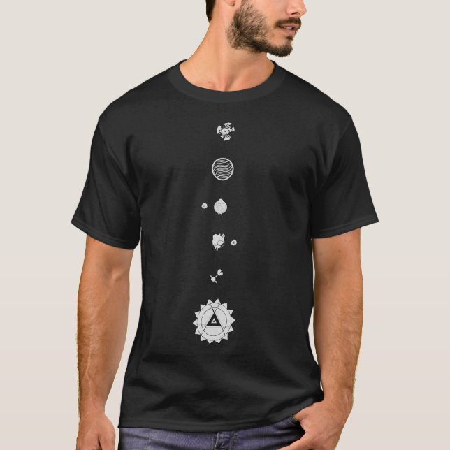 The Outer Wilds Solar System Essential T-Shirt (Front)