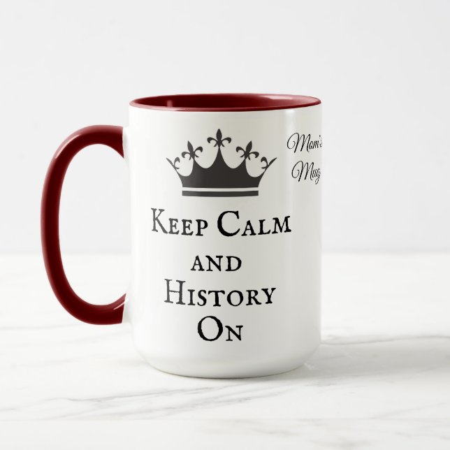 The Outlandish Historians Podcast Mug for Mum (Left)