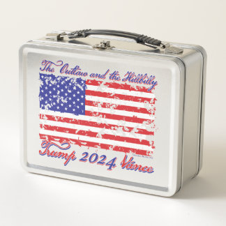The Outlaw and The Hillbilly Metal Lunch Box