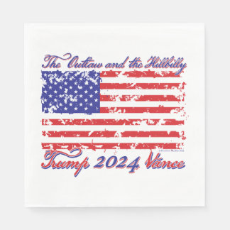 The Outlaw and The Hillbillys Napkin