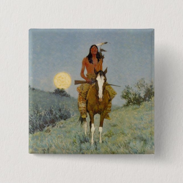 The Outlier 15 Cm Square Badge (Front)