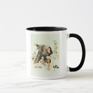 The Outline of Sanity' Satirical Cartoon Mug