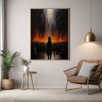 The Outsider: Dramatic Abstract Art