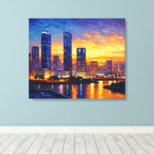 The Outskirts Of The City Canvas Print